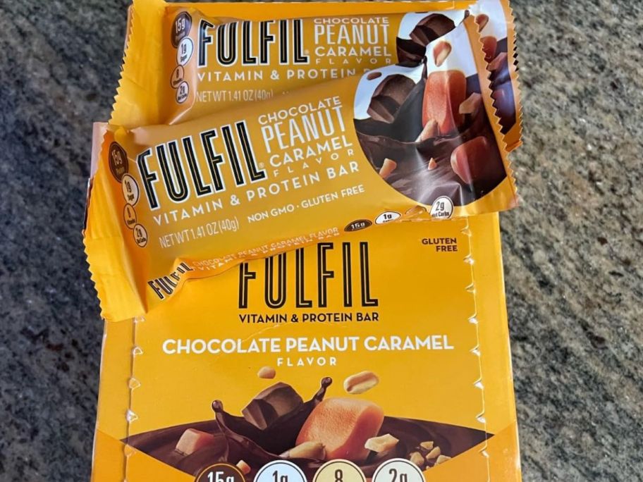 Fulfil Protein Snack Bars in Chocolate Peanut Caramel