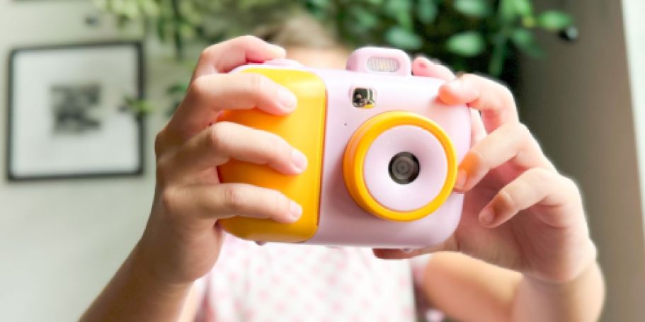 Kids Instant Print Camera Just $17.59 on Amazon | Fun Gift Idea!