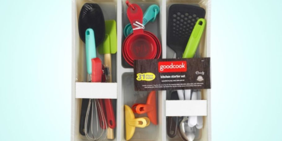 GoodCook Ready 31-Piece Kitchen Starter Set Only $19.49 on Target.com (Reg. $30)