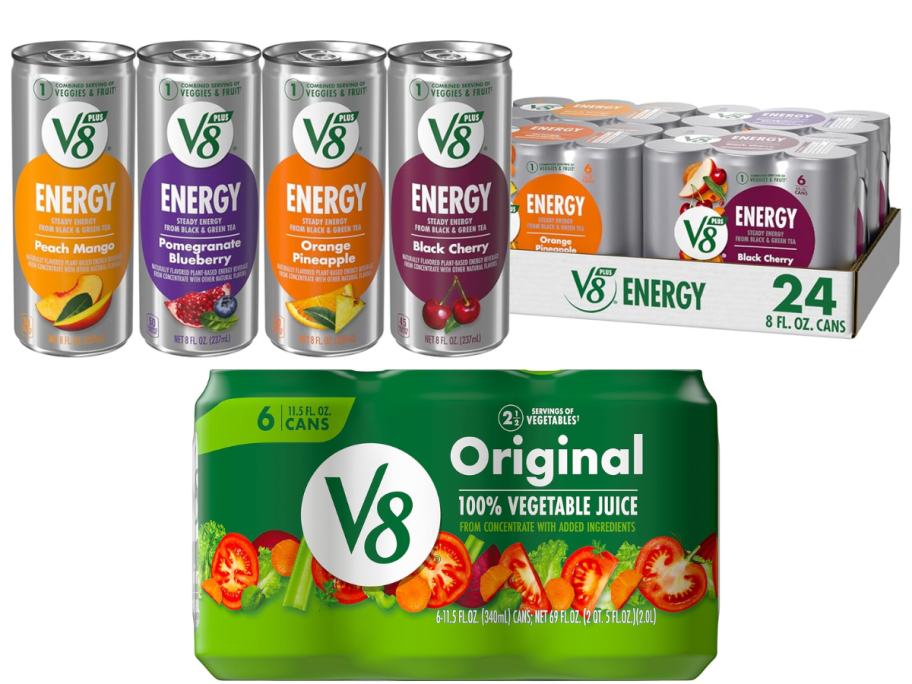 Grocery Savings on V8 at Amazon