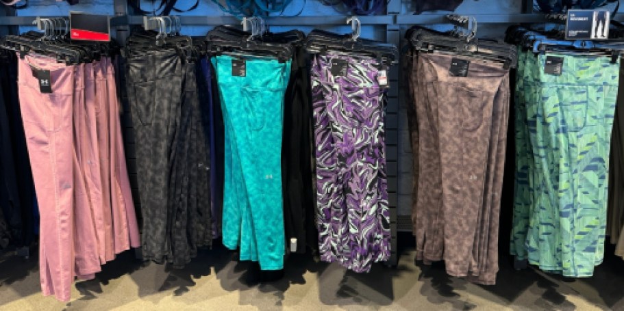 Up to 65% Off Under Armour Leggings + Free Shipping | Styles from $12 Shipped
