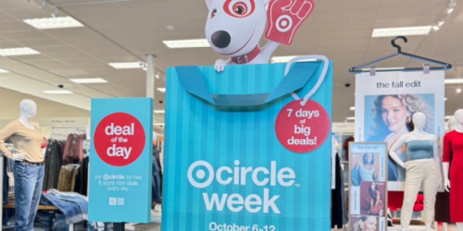 Target Circle Week Ends Today | Up to 50% Off Toys, Clothing, Home Items, & More!