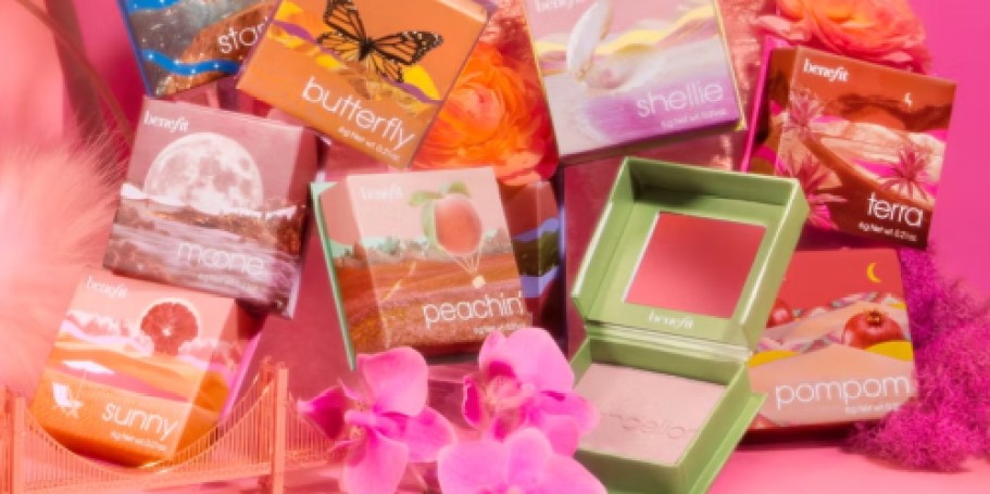 FIVE Benefit Cosmetics Silky Soft Powder Blushes Just $29.50 Shipped ($90 Value)