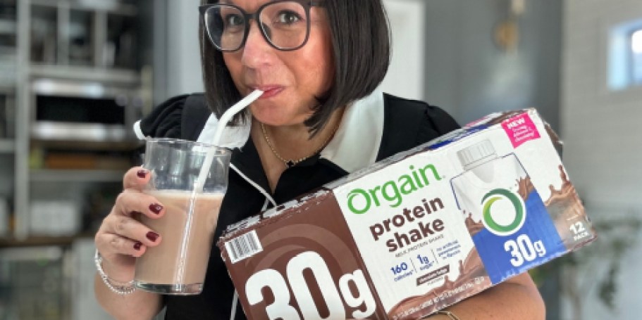 40% Off Orgain Protein Shakes & Powders for Amazon Prime Members | Team-Fave!