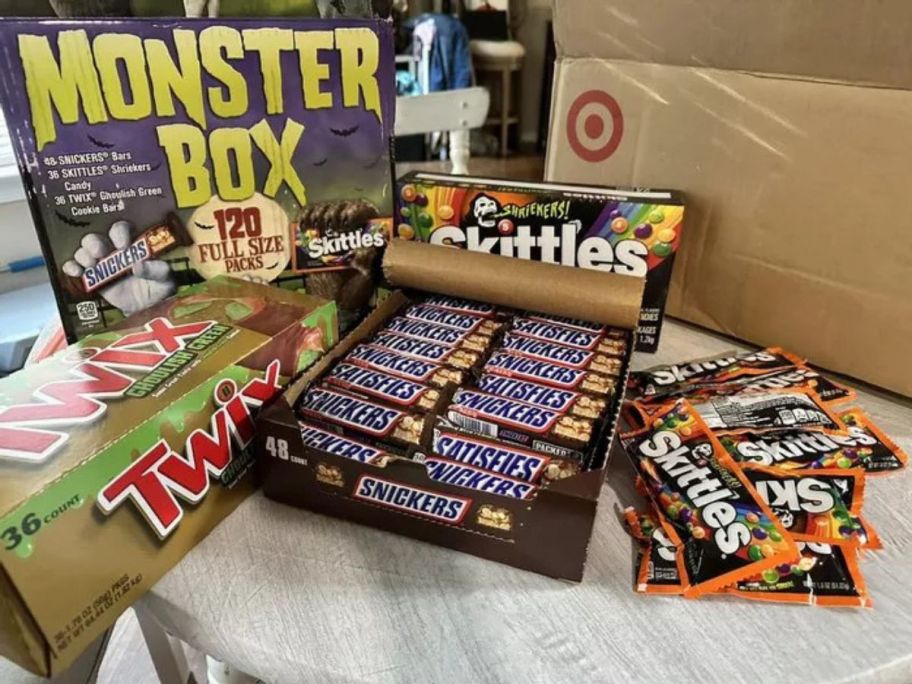 Halloween Candy Monster Box