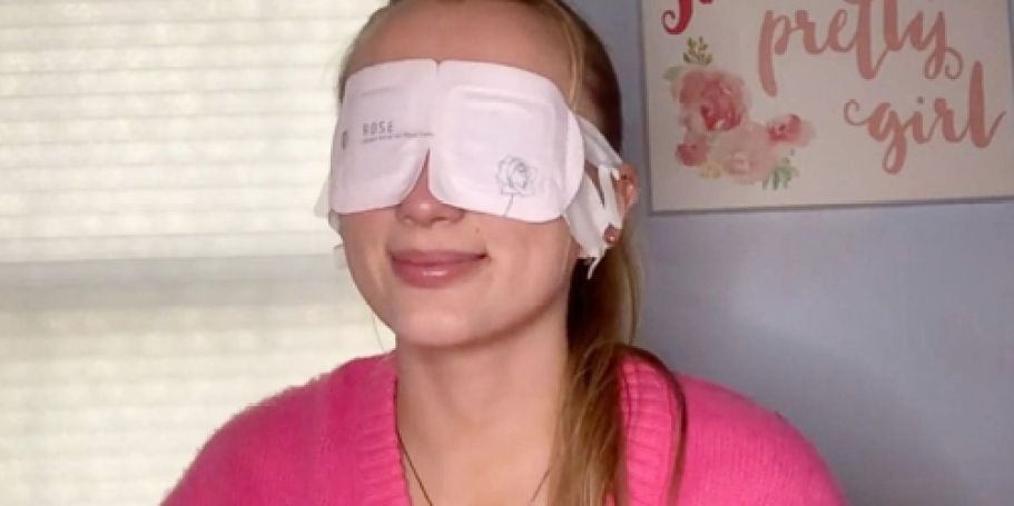 Steam Eye Masks w/ Hyaluronic Acid 10-Count JUST $7.99 Shipped for Prime Members