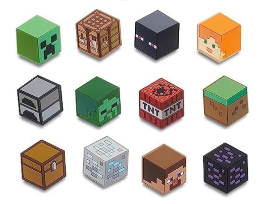 Jibbitz Minecraft Shoe Charms 13-Pack stock image