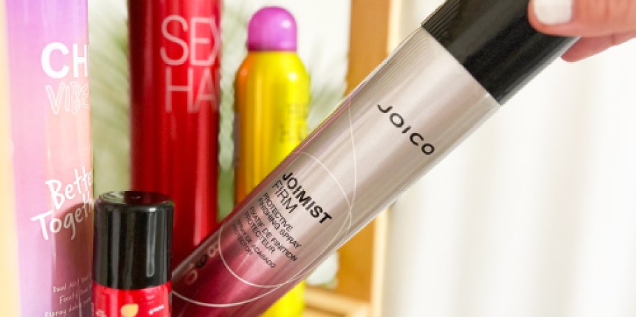JCPenney Semi-Annual Hairspray Sale = Name-Brand Sprays from $10.79