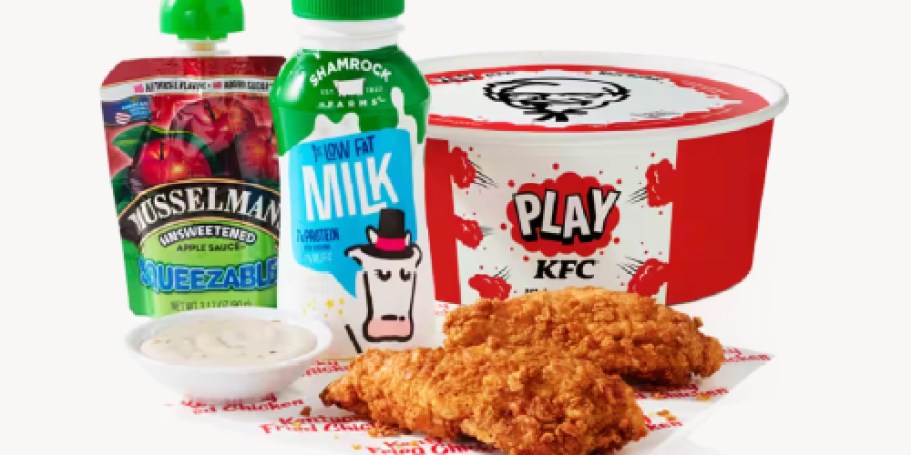 Free KFC Kids Meal w/ Purchase (Over $5 Value) – Today Only!