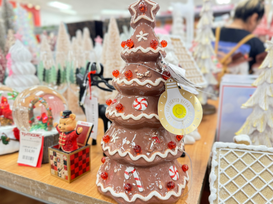 Lighted Ceramic Christmas Tree