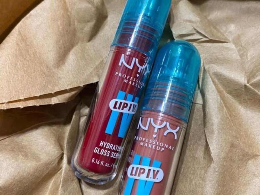 2 tubes of Lip I.V. Hydrating Lip Gloss Stain