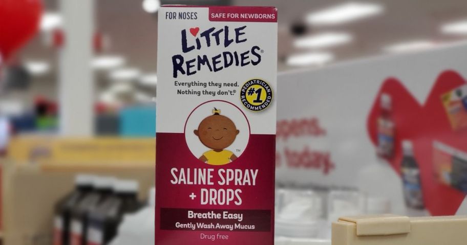Box of Little Remedies Saline Drops