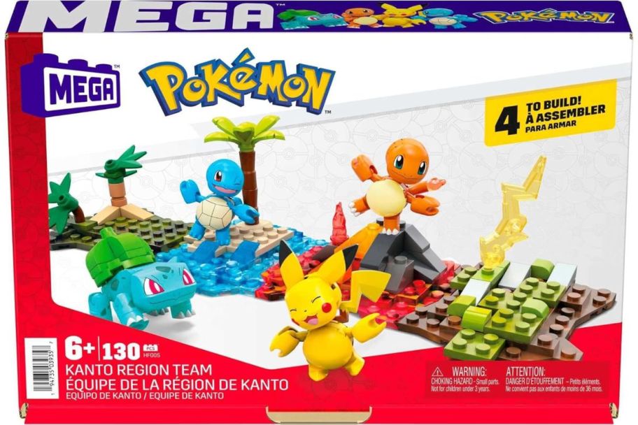 pokemon figure building toy stock image