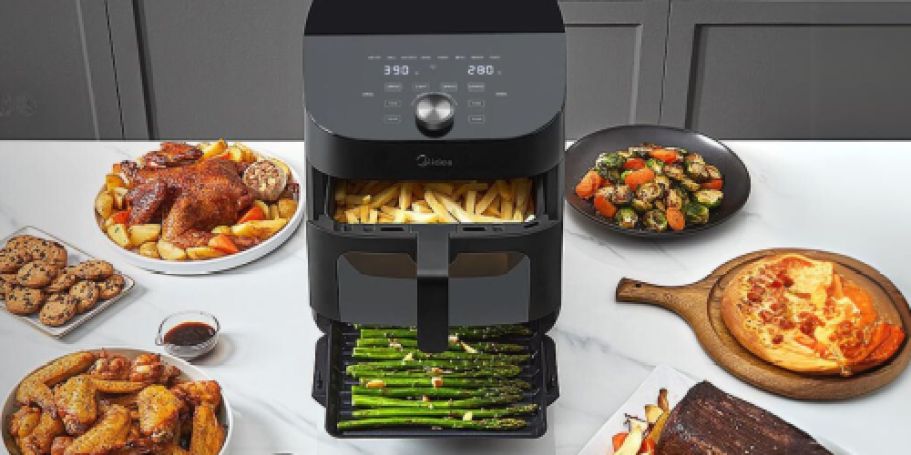 Midea Dual Basket Air Fryer Only $129.99 Shipped for Amazon Prime Members (Reg. $200)