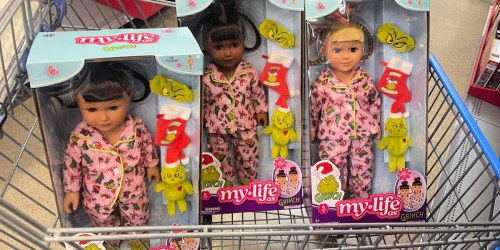 GO! My Life As Grinch Dolls ONLY $17 on Walmart.com (Reg. $35)