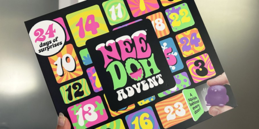 Advent Calendars Just $20 at Walmart | NeeDoh, Disney, Hello Kitty, & More