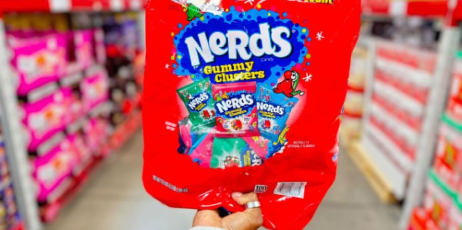 HUGE Nerds Holiday Gummy Clusters Bag Available Now!