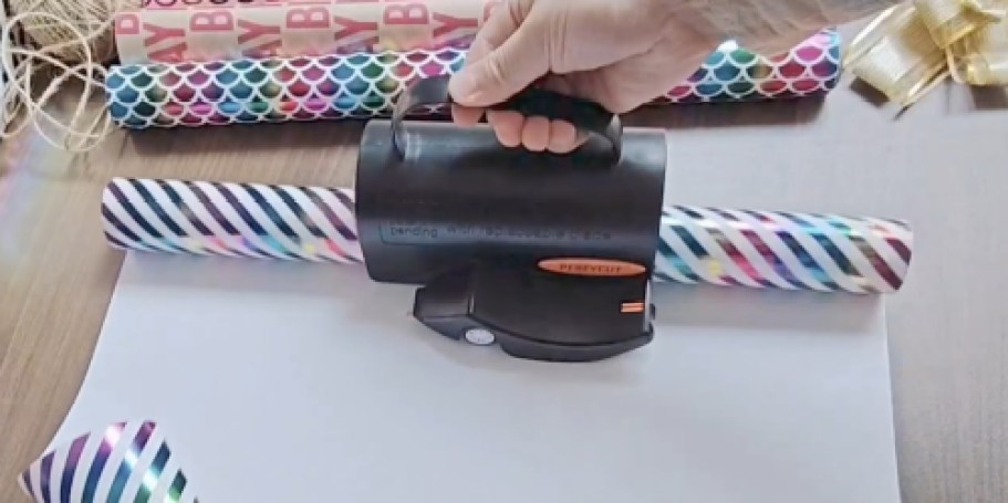 Wrapping Paper Cutter Only $11 on Amazon (Regularly $19)