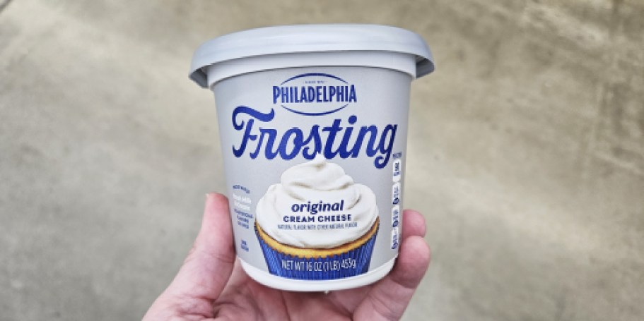 New Philadelphia Cream Cheese Frosting Spotted at Walmart