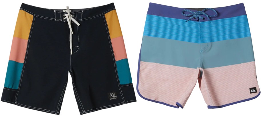 Quiksilver Original Arch Panel 18in Boardshorts And Surfsilk Tijuana 19in Boardshorts