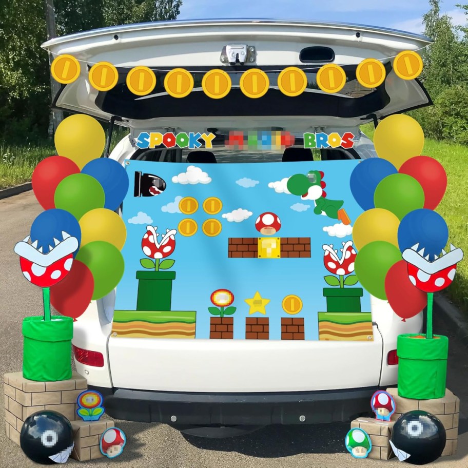 Super Mario Trunk or Treat Kit from Amazon