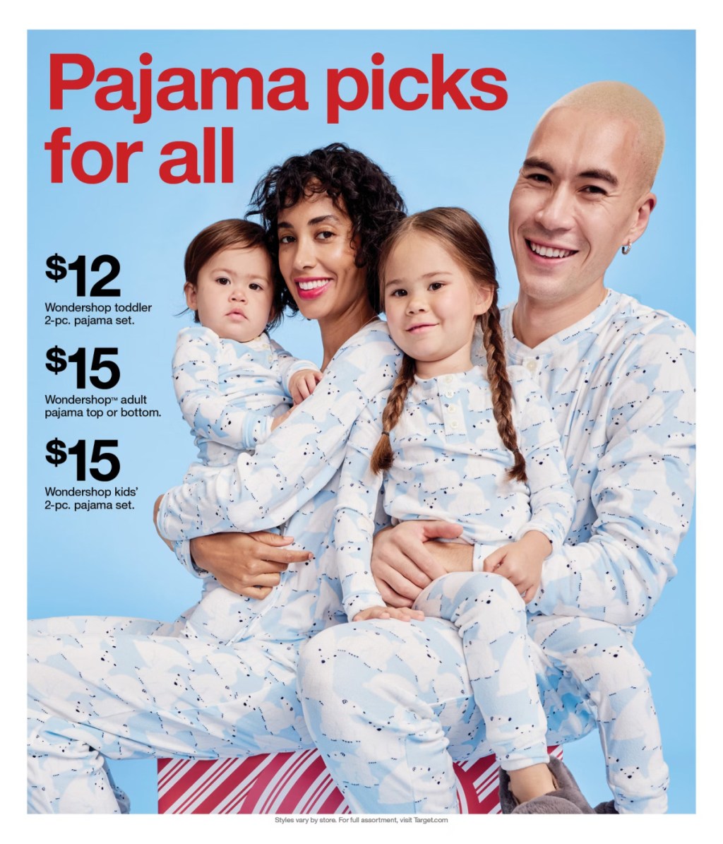 page from Target ad