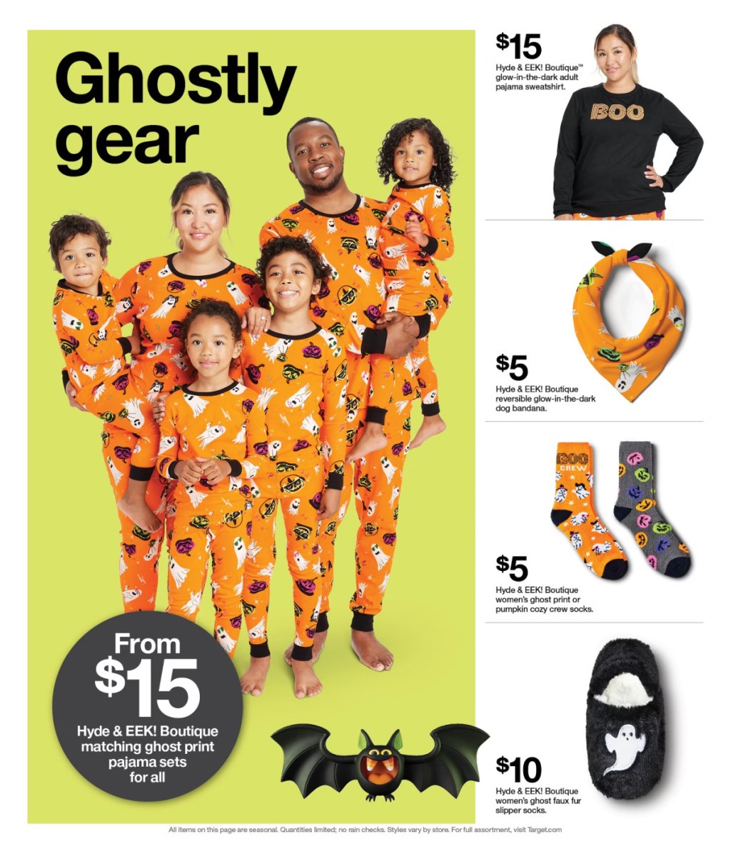 page from Target ad