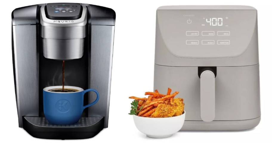 coffee maker and air fryer