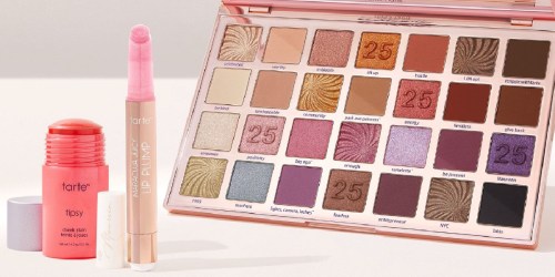 Extra 40% Off Tarte Cosmetics + Free Shipping | Gloss, Cheek Stain & Palette $44 Shipped ($112 Value)