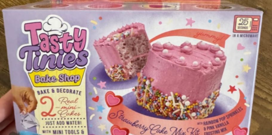 Tasty Tinies Bake Shop Cake Kits $9.97 on Walmart.com – Includes Mini Tools & Ingredients!