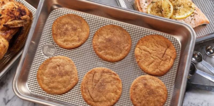 TWO 9×13 Rimmed Baking Sheets Only $9.99 Shipped (Reg. $30)