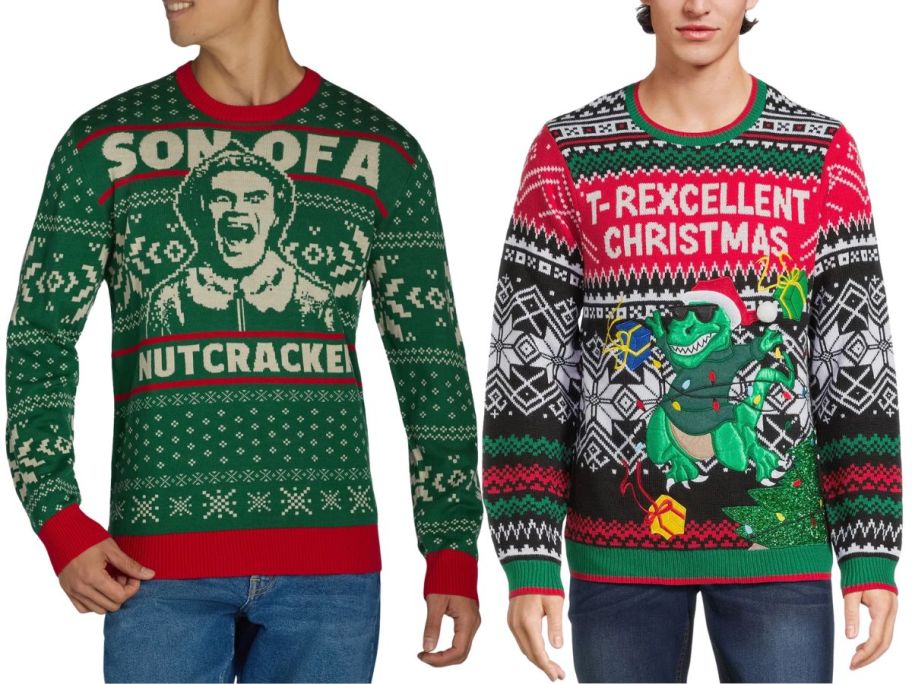 Walmart Men's Ugly Christmas Sweaters