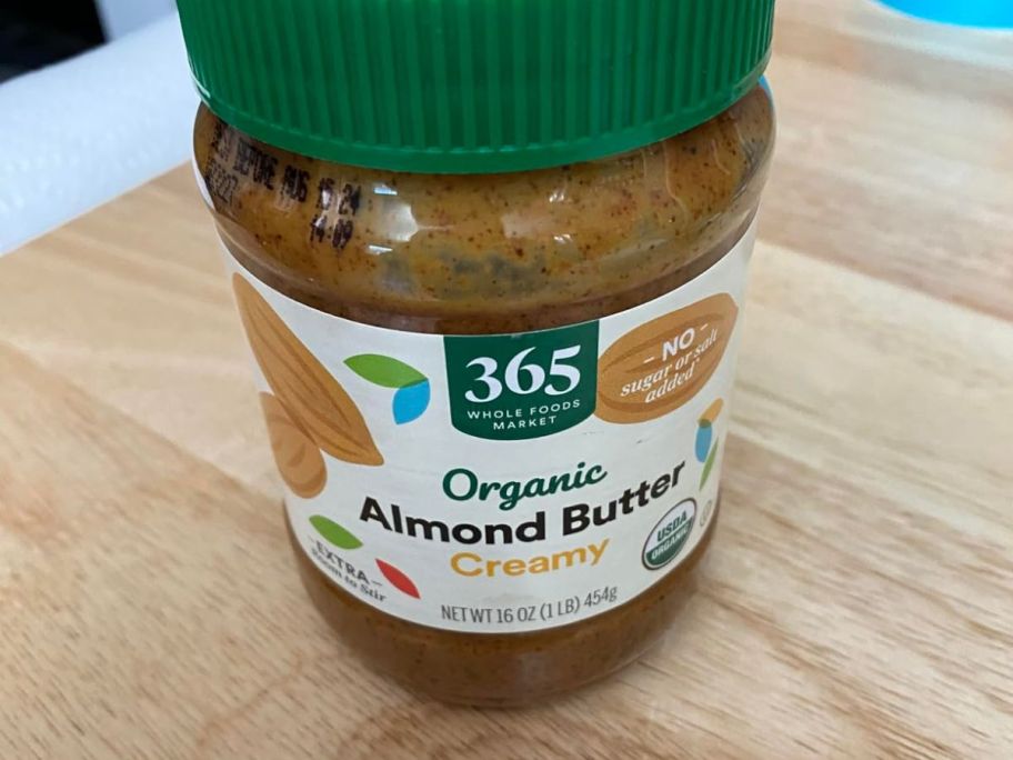 Whole Foods Market Organic Creamy Almond Butter 16oz