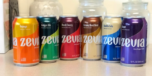 Zevia Soda 24-Packs from $14 Shipped for Amazon Prime Members | Sugar Free & Zero Calories