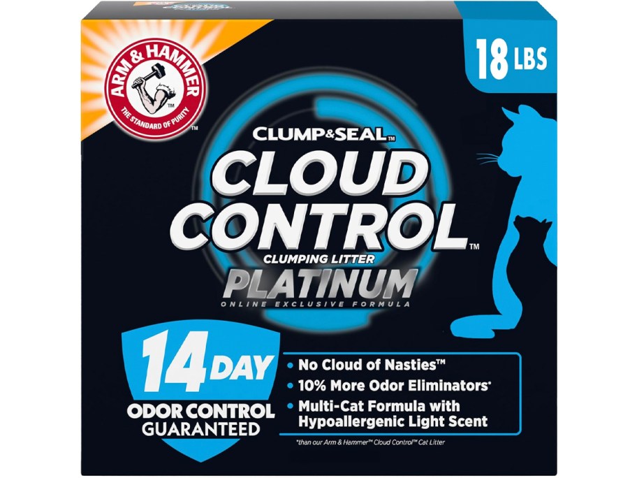 arm and hammer cloud control cat litter box 