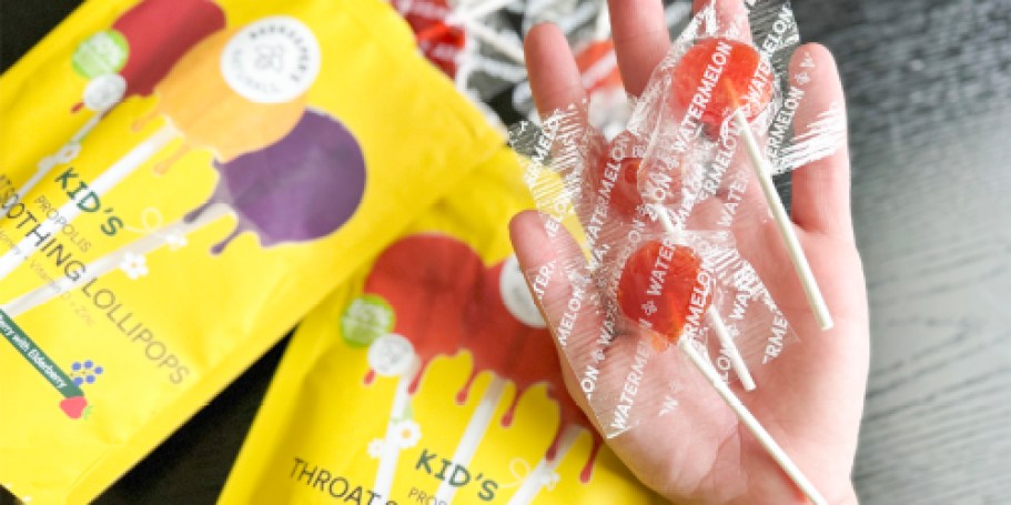 Amazon Stackable Deal! Save on Beekeeper’s Naturals Immune-Boosting Lollipops