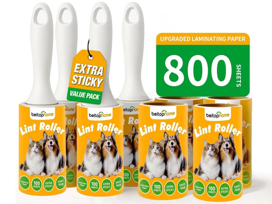 beitophome Lint Rollers 8 pack
