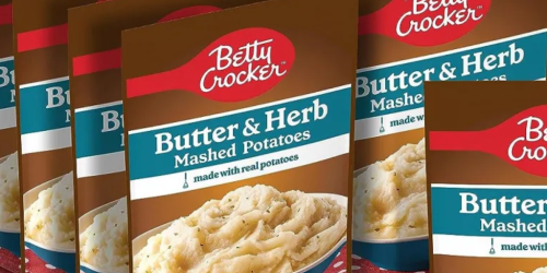 Betty Crocker Mashed Potatoes 8-Pack Only $7 Shipped on Amazon (89¢ Each)