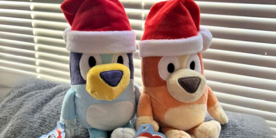 Bluey & Bingo Festive Plushies Duo Only $15.99 on Amazon (Reg. $30)