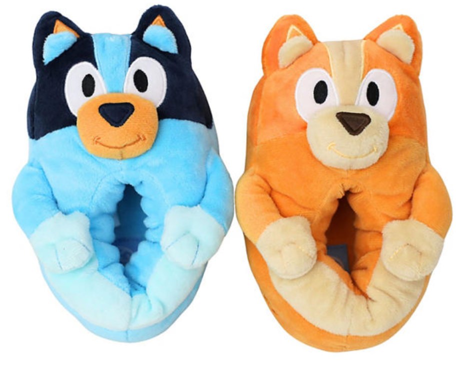 bluey and bingo plush slippers