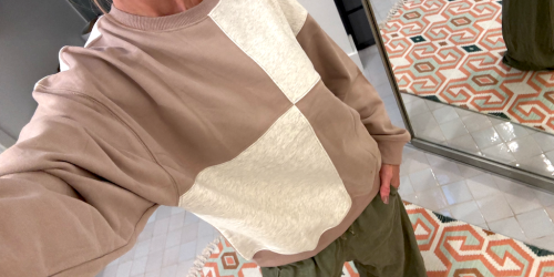 Color Block Pullover JUST $13 on Amazon – Today Only!
