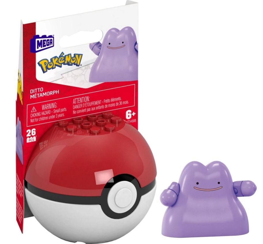 stock image of ditto metamorph pokemon character 