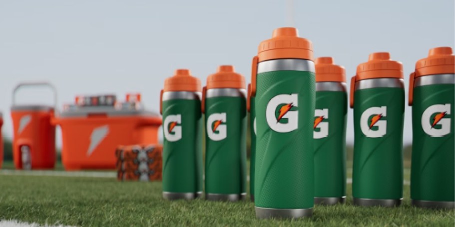 Score SIX FREE Water Bottles + Up to 60% Off Gatorade Team Shop (Perfect for Schools & Sports Teams!)