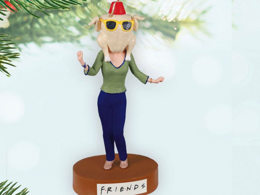 friends turkey head ornament
