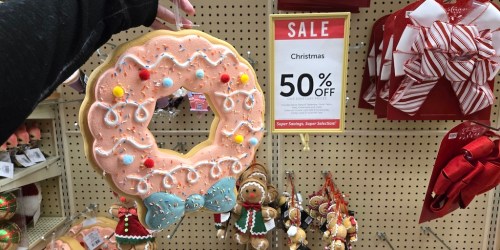 Get 50% Off Christmas Decor & Ornaments at Hobby Lobby!