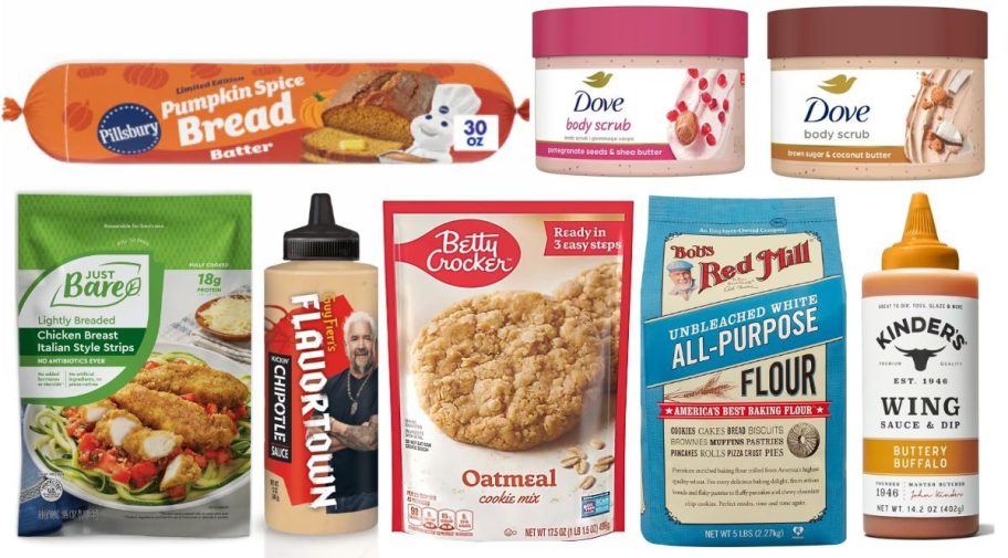 kroger weekly digital deal items on white background