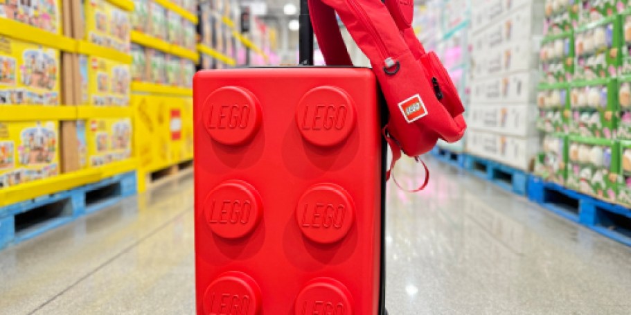 LEGO Carry On Luggage & Backpack Set Only $99.99 at Costco