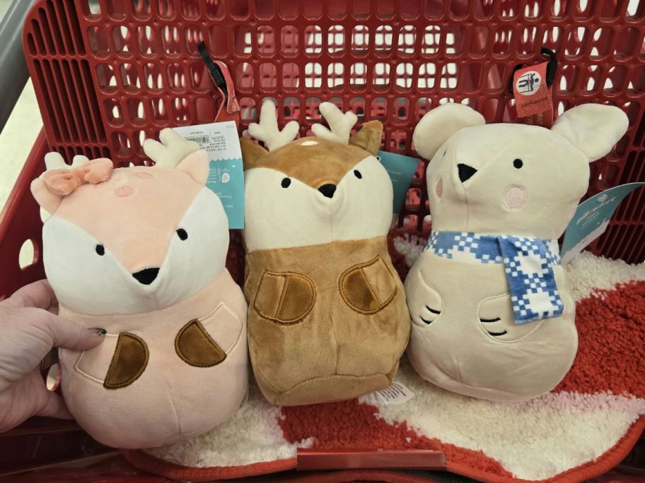 pillowfort plush in cart in store