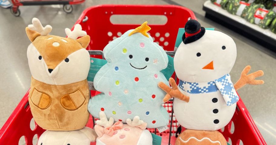 pillowfort plush in store in cart