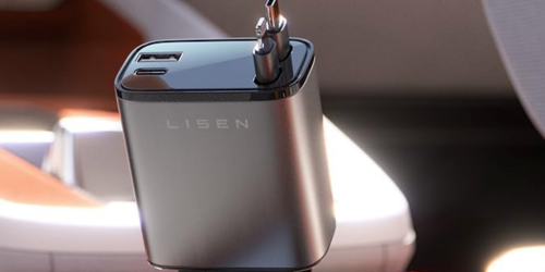 Retractable Car Charger $14.94 Shipped for Prime Members (Charges 4 Devices Simultaneously!)